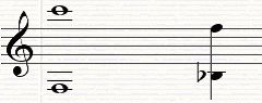 treble range